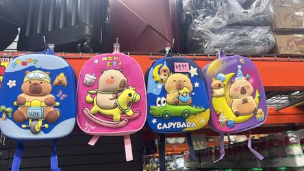 Capybara Kids Mini Backpacks –