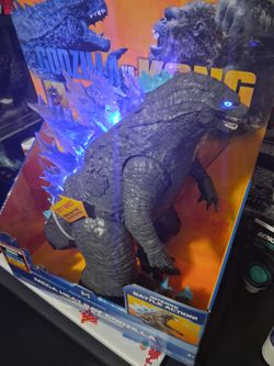Godzilla vs Kong 2021 Playmates 13" Inch Light up Heat Ray Godzilla Figure