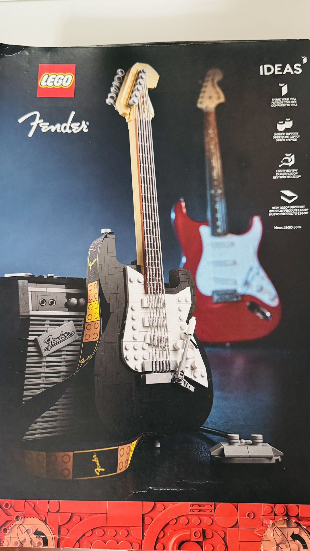 Lego Fender Guitar