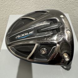 Callaway Rogue Draw Driver 10.5 Degrees Head Only Right Handed