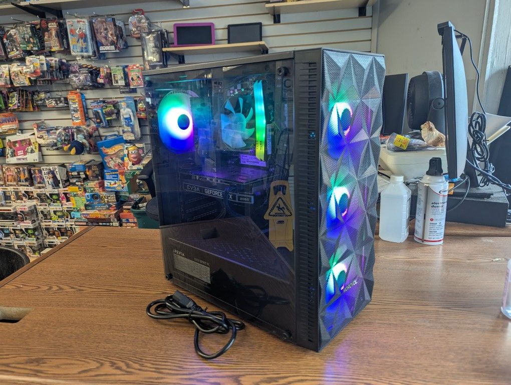 Gaming Computer RTX 2060 Ryzen 5 5500 16Gb 2.5TB Storage