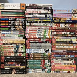 Huge Manga Book Lot