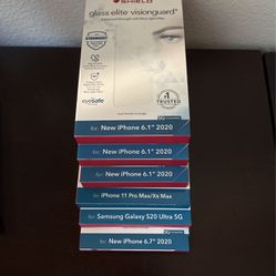 5 iPhone And 1 Samsung Screen Protectors