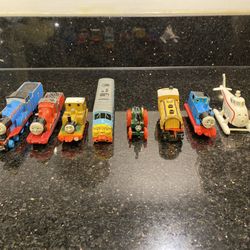 Lot of 8 Vintage Ertl Thomas The Tank Engine & Friends Diecast (Fair Condition)