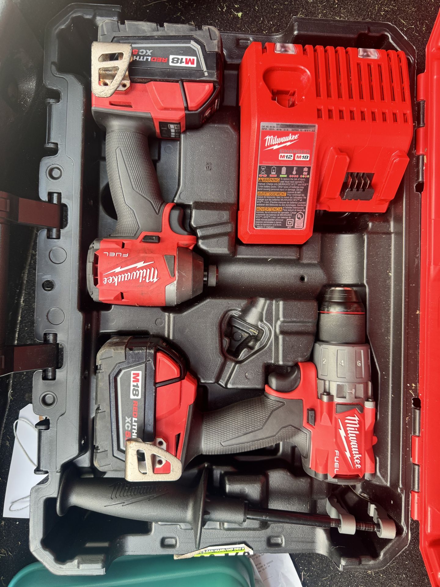 Milwaukee Drill As Impact Set w/ Saw