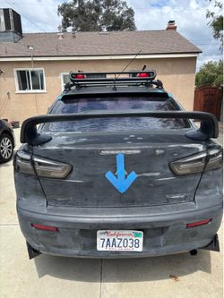 2008–2015 Mitsubishi Lancer Aftermarket Rear Spoiler – Sporty Upgrade