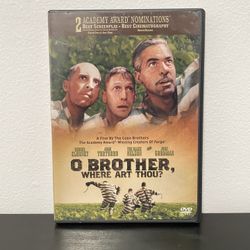 O Brother Where Art Thou? DVD Movie George Clooney John Goodman 2000