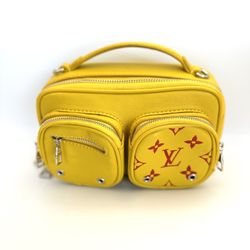 AUTHENTIC LOUIS VUITTON Utility Bag (Yellow) *RARE