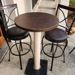 Bar Height Table 40"