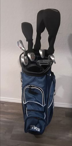 Wilson Tour Velocity Complete Golf Set with Tivor Stand Bag - Men's Right Hand, Regular Flex, Black/Red
Set