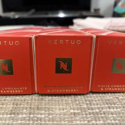 White Chocolate And Strawberry Nespresso Vertuo Pods 