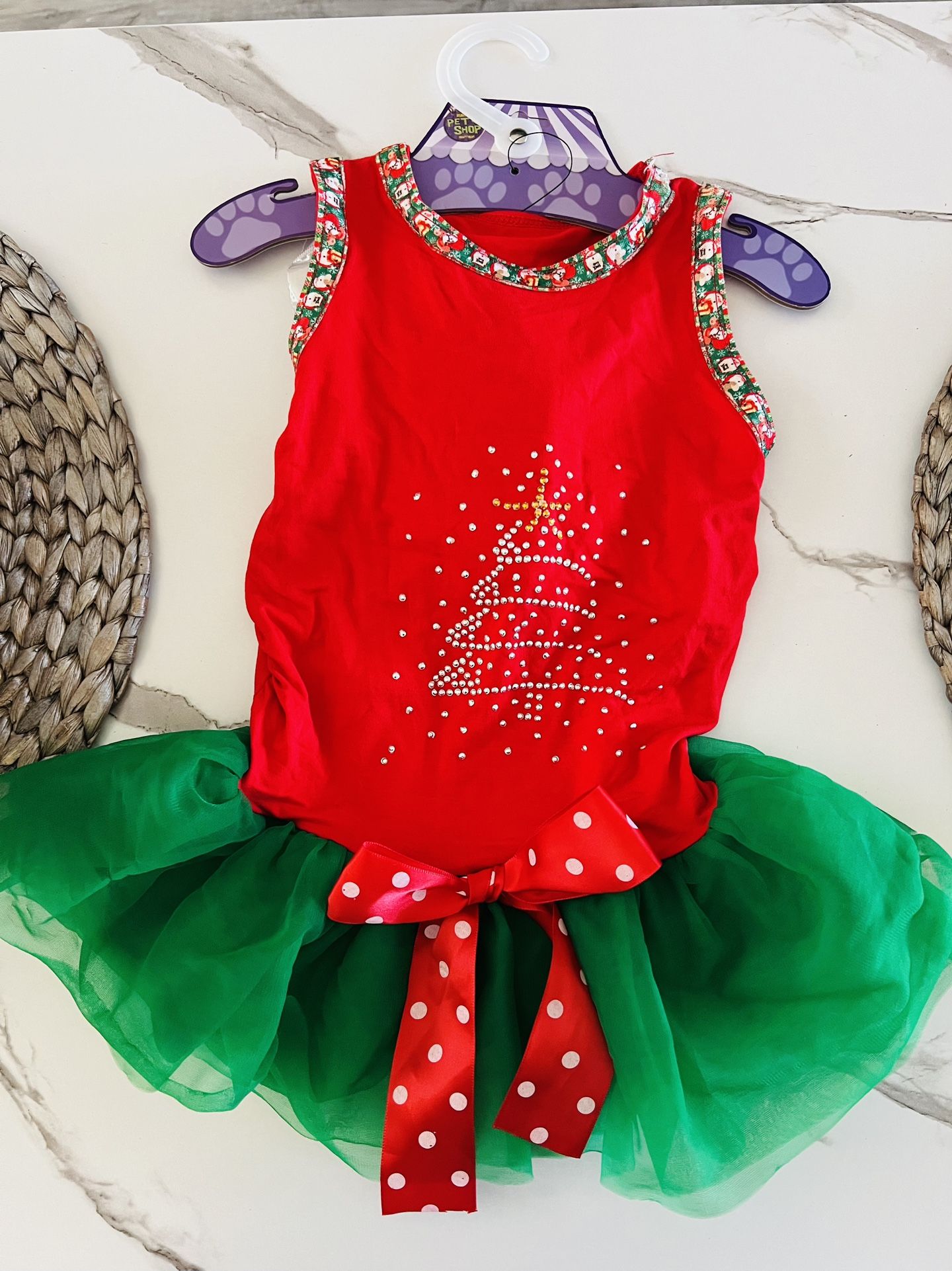 Female Dog Christmas Costume 15-20 Lbs.