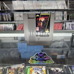 Nightmare On Elm Street Nintendo $90 Gamehogs 11am-7pm