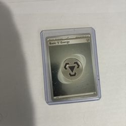 Pokemon TCG 151 Steel Holo Energy HD Double Swirl Galaxy Cosmo Foil 008 NM/M