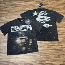Hellstar Black and White Tee