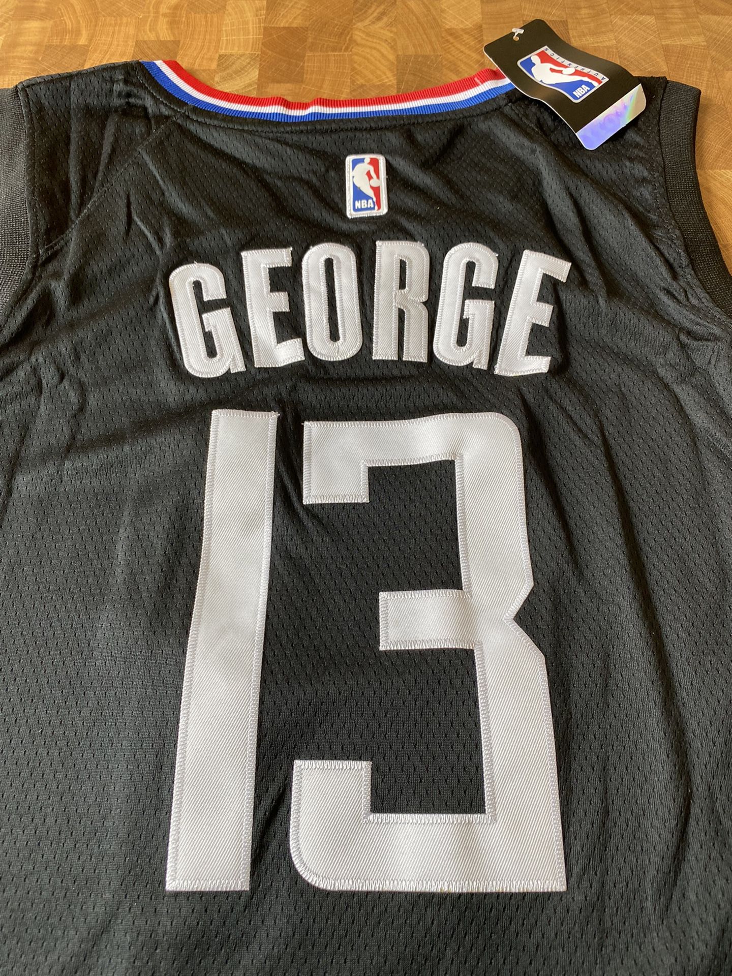 New!!! Paul George Los Angeles Clippers Jersey Men's Sizes In Description  for Sale in Montclair, CA - OfferUp