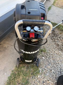 Husky 20 Gal. 200 PSI Oil Free Portable Vertical Electric Air Compressor