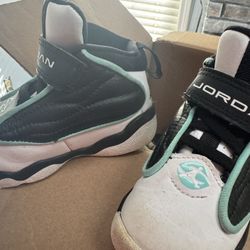 Size 5 C (Toddler) Nike Air Jordan high tops