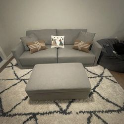 Gather Deep Sofa With Ottoman