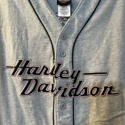 Harley Davidson Baseball Jersey Men’s Size Large 2010 Release Vintage 