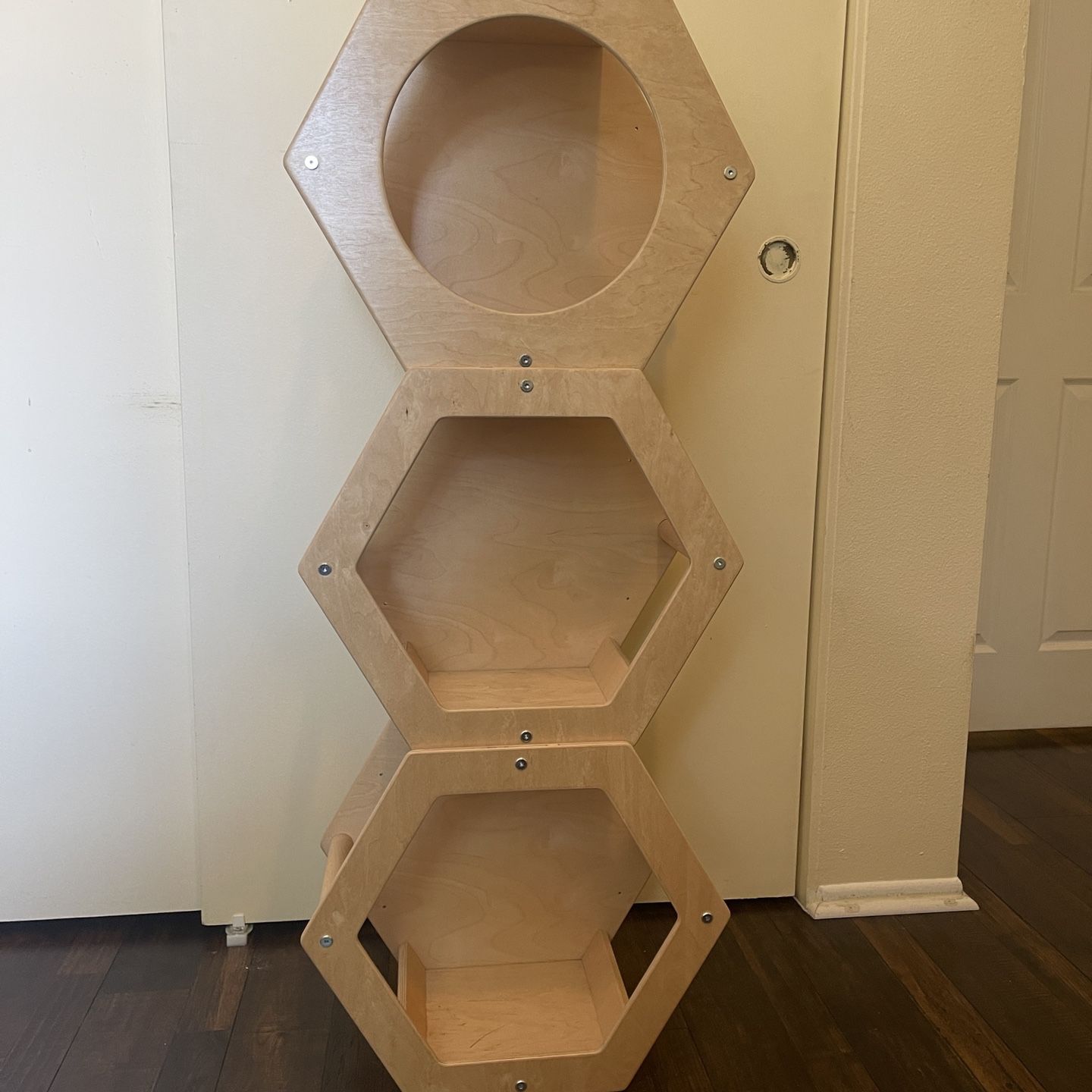 Hexagonal Cat Shelves (3) - make me an offer! pick up only
