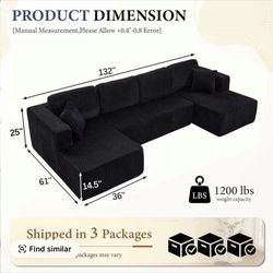 “Boneless”Couch