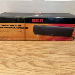 RCA PRO-LS200BL 200-Watt Center Channel Speaker (New)