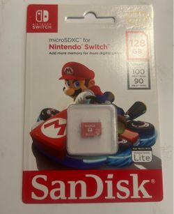 SanDisk 128GB microSDXC for Nintendo Switch