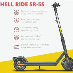 Lightly Used Shell Ride SR-5S Electric Scooter For Sale!!