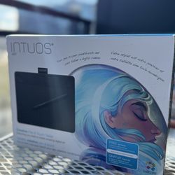Wacom Intuos ART PEN & TOUCH TABLET Creative Art - Black New Open Box Unused