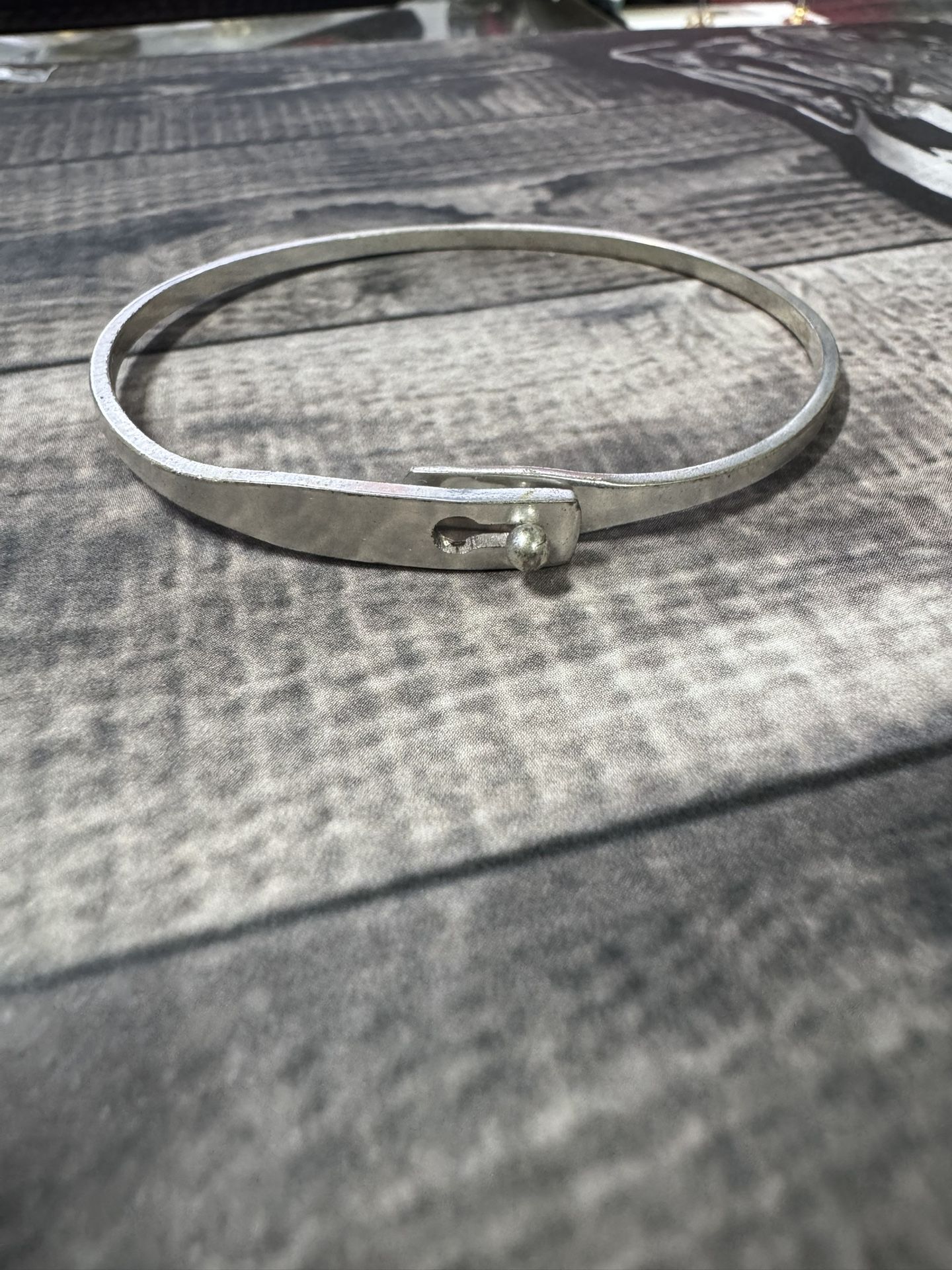 Madewell Silver Bangle