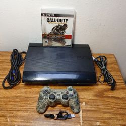 PS3 SUPER SLIM WORKING TESTED