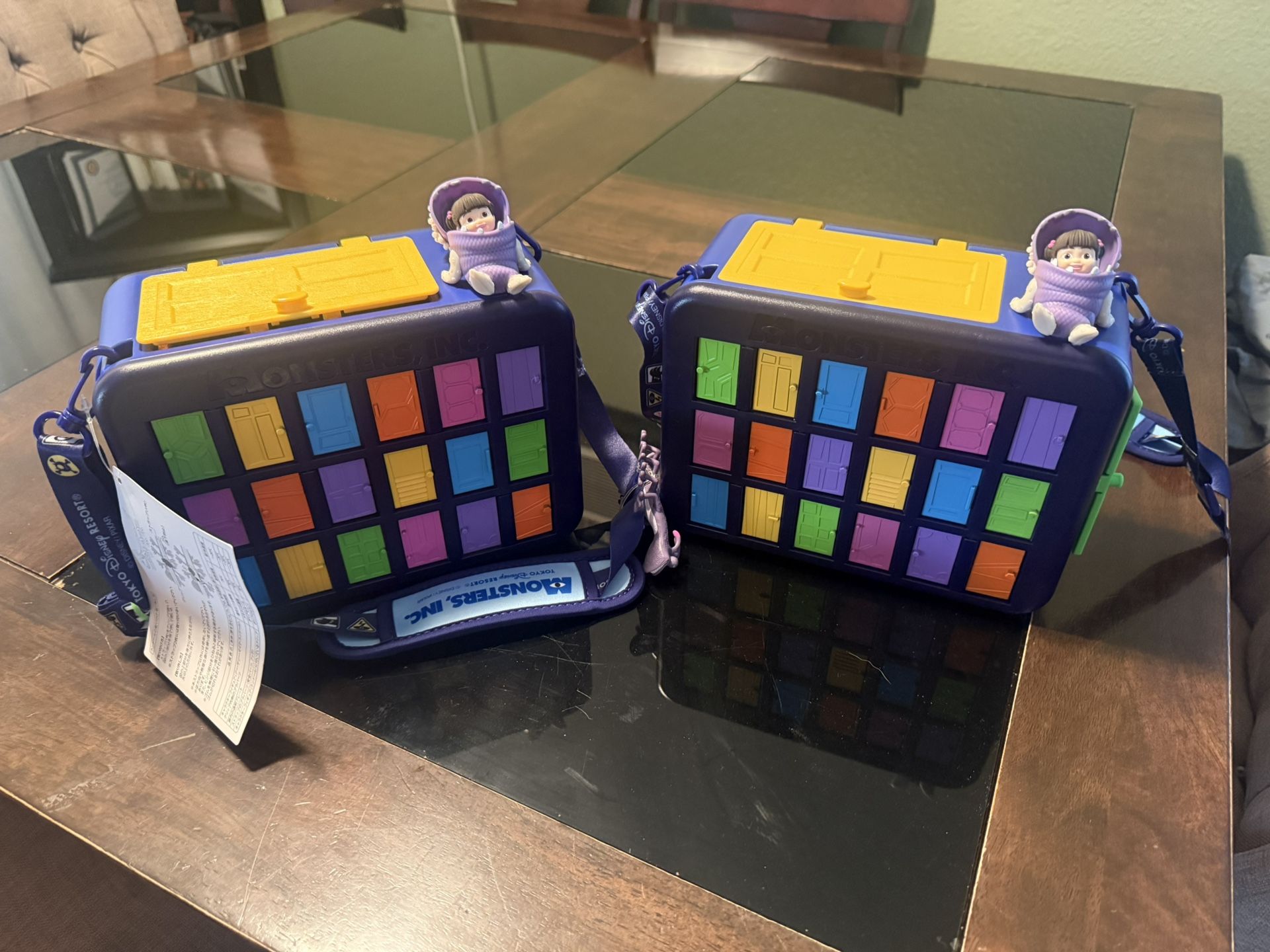 Disney Tokyo Popcorn Buckets Lot Of 2