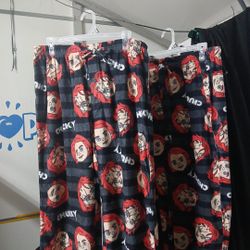 Chucky Pj Bottoms All Sizes