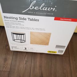 2 End Tables / Side Tables /Patio Table 