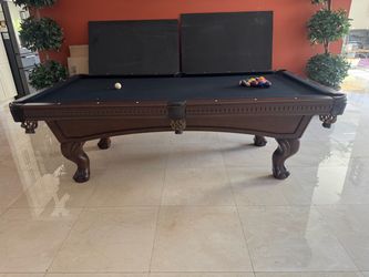 Pool Table with Ping Pong conversations