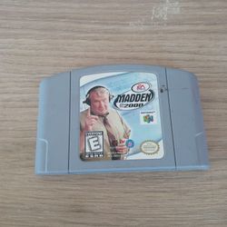 Madden 2000 Nintendo 64 