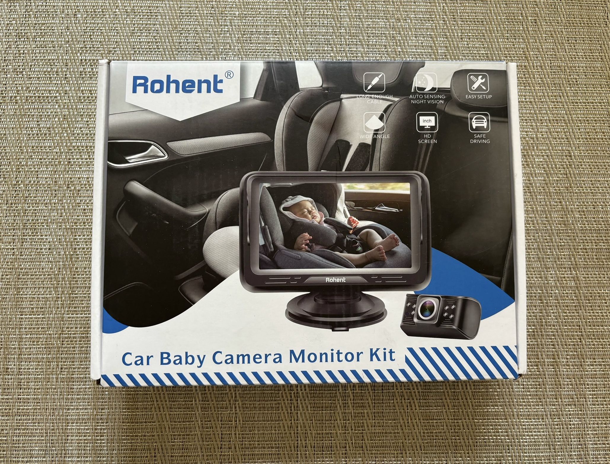 Rohent Baby Car Camera with Display