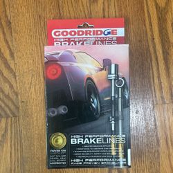 Goodridge 4-21155-Braided Stainless Steel Brake Line New Kit Toyota Trucks