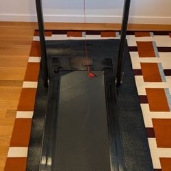 GoPlus 2 in 1 Folding Treadmill with mat