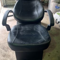 Salon Chair With Hair Washing Tub