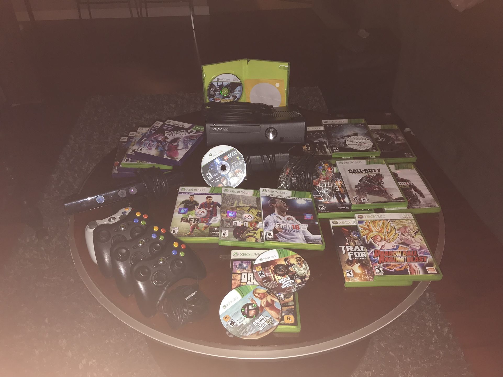 Xbox 360 Games And Controllers   $150