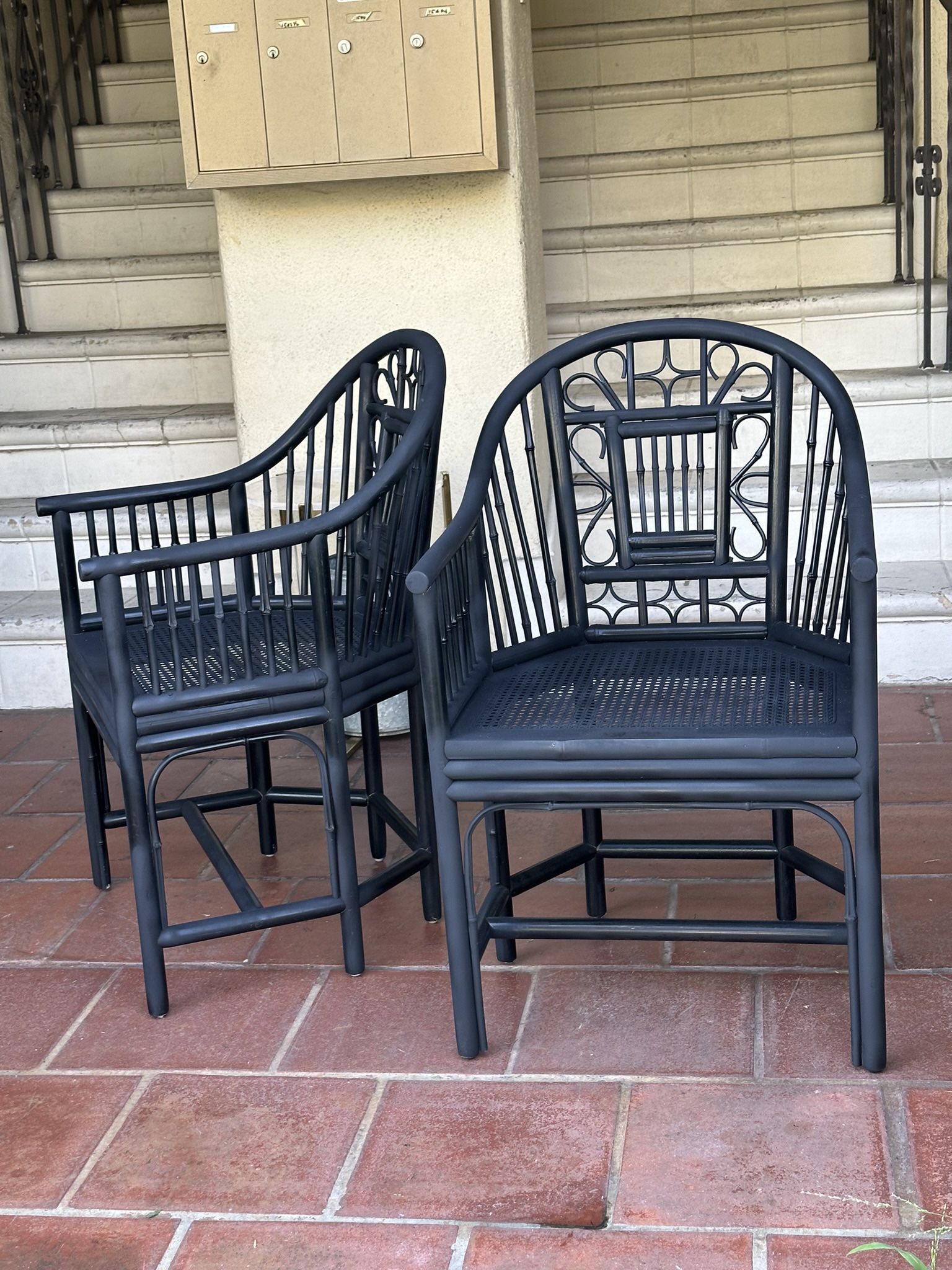 Set Of 2 Brighton Style Accent Chairs And One Maitland Smith Accent Chair $187.00 Each