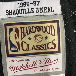 Mitchell & Ness Black NBA Los Angeles Lakers Shaquille O'Neal Neapolitan