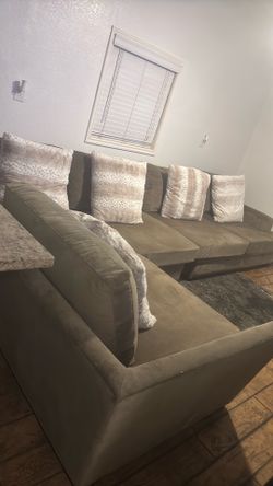 Brown couch