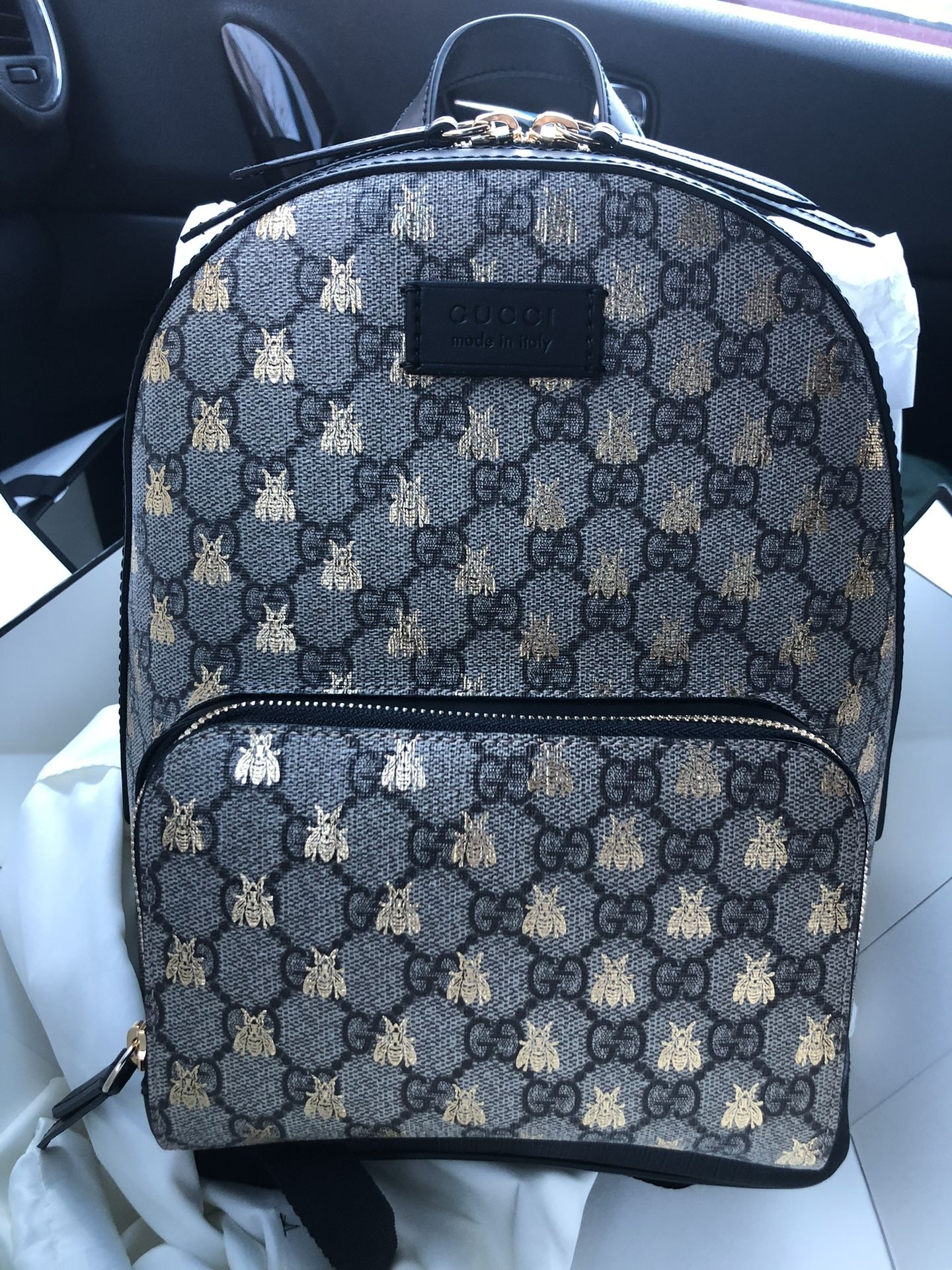 Vintage Gucci Bees Backpack