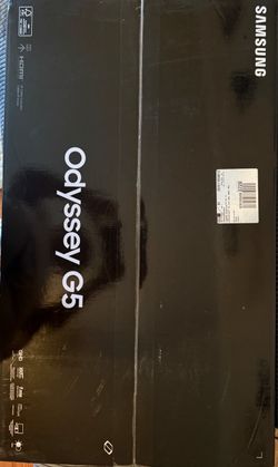 Samsung Odyssey G5 32’ Open Box only used once original price is 350