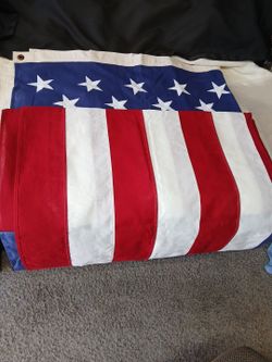 US military American Veteran burial flag