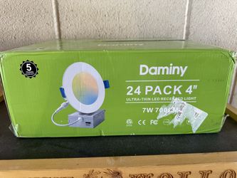 24 Pack Recessed Lighting LED