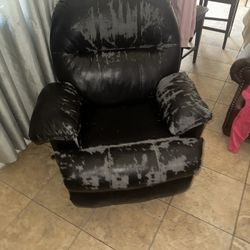 Free Recliners.  Need Work.  They Recline, But Free
